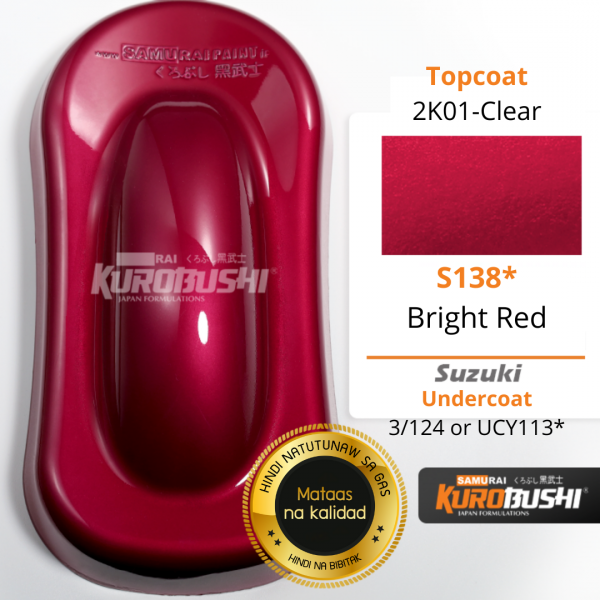 S138* Bright Red - Image 2